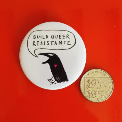 queer political badge